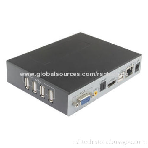 Google's Android TV Box 1,080P Full HD Media Player, Supports 2.5-inch Data Hard Disk Connection